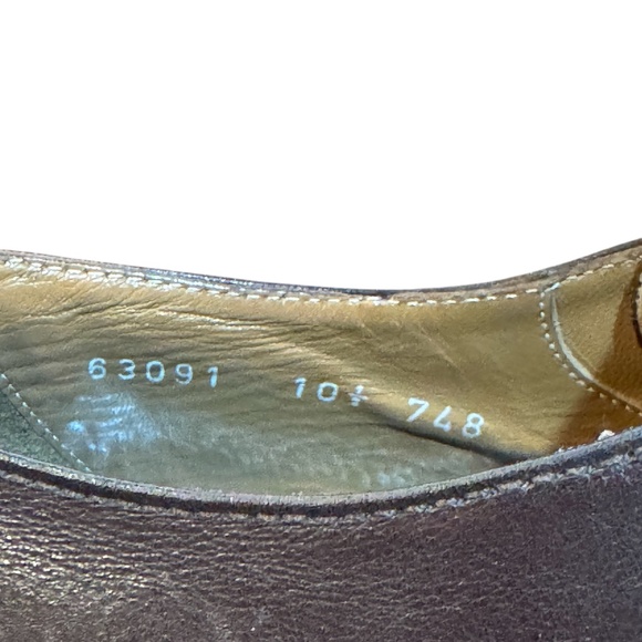 Mens, Toschi Dress Shoe.  Color: Brown, Size: 10 1/2 main image 8